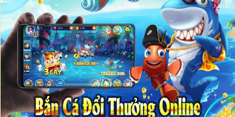 Bắn cá đổi thưởng với các trò chơi khác